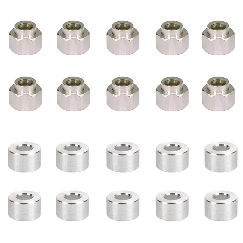 

Printer Eccentric Hole Parts Hexagonal Eccentric Column Pulley Support Column Pulley Gasket for V Wheel 3D Printer Parts