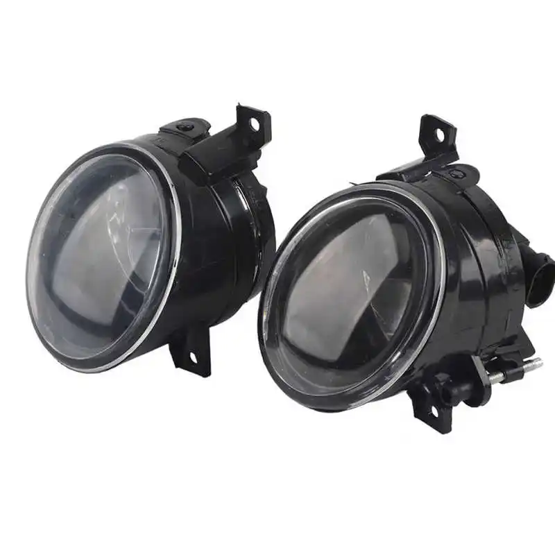 

1 Pair Car Front Bumper Foglight White Fog Light Driving Daytime Running Lamp Replacement for MK5 CADDY
