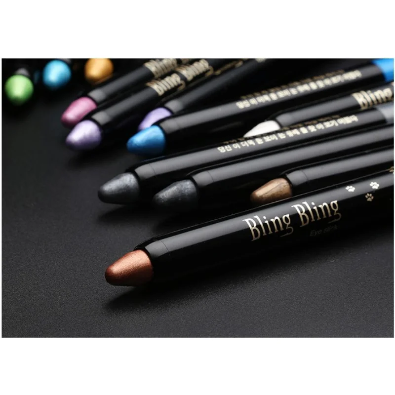 

Перламутровые тени для век, 15 цветов, подводка для глаз, карандаш, водостойкие блестящие матовые нюдовые тени для век, макияж, пигмент, шелко...