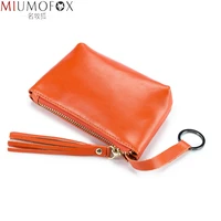 oil wax skin wallet womens leather wallet headset coin storage bag coin purse mini bag change purse for women leather wholesale