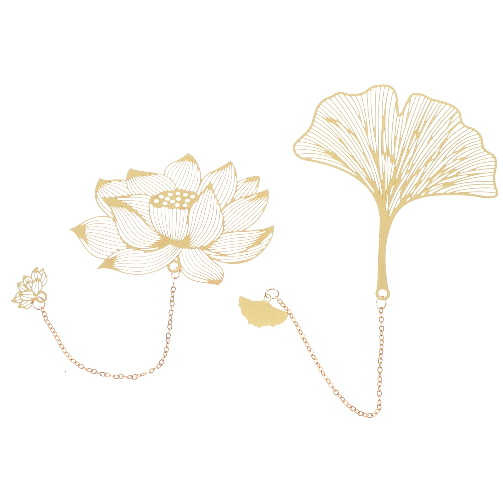 

Bookmark Bookmarks Page Vintage Marker Hollowmarkerstassel Metal Chain Leaf Flowers Reading Golden Unique Gift Chinese Retro