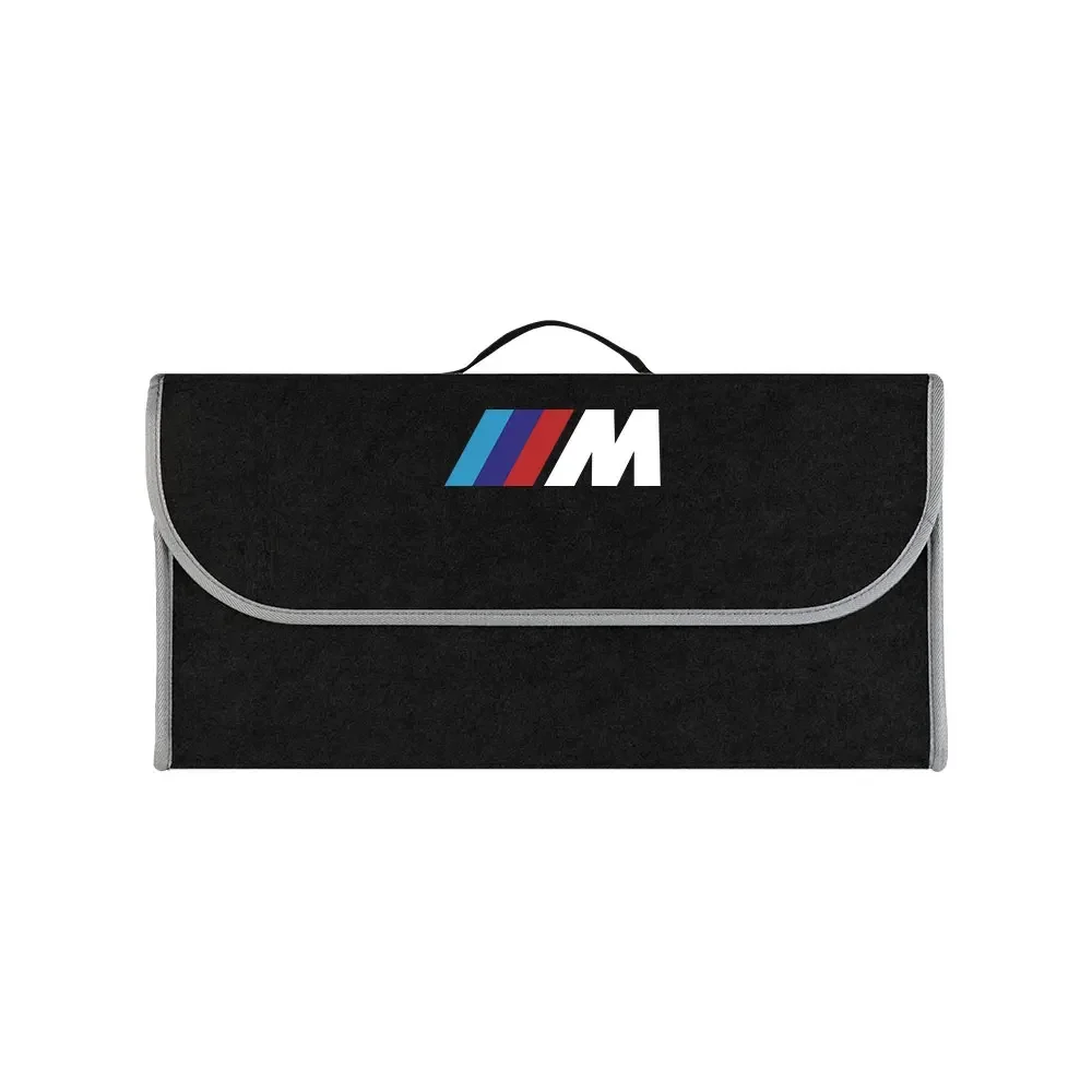 

Автомобильная большая вместительная складная коробка для хранения мелочей, сумка-органайзер для BMW 1, 3, 5, 7 серии M Performance M3 M5 M6 F01 F20 F10