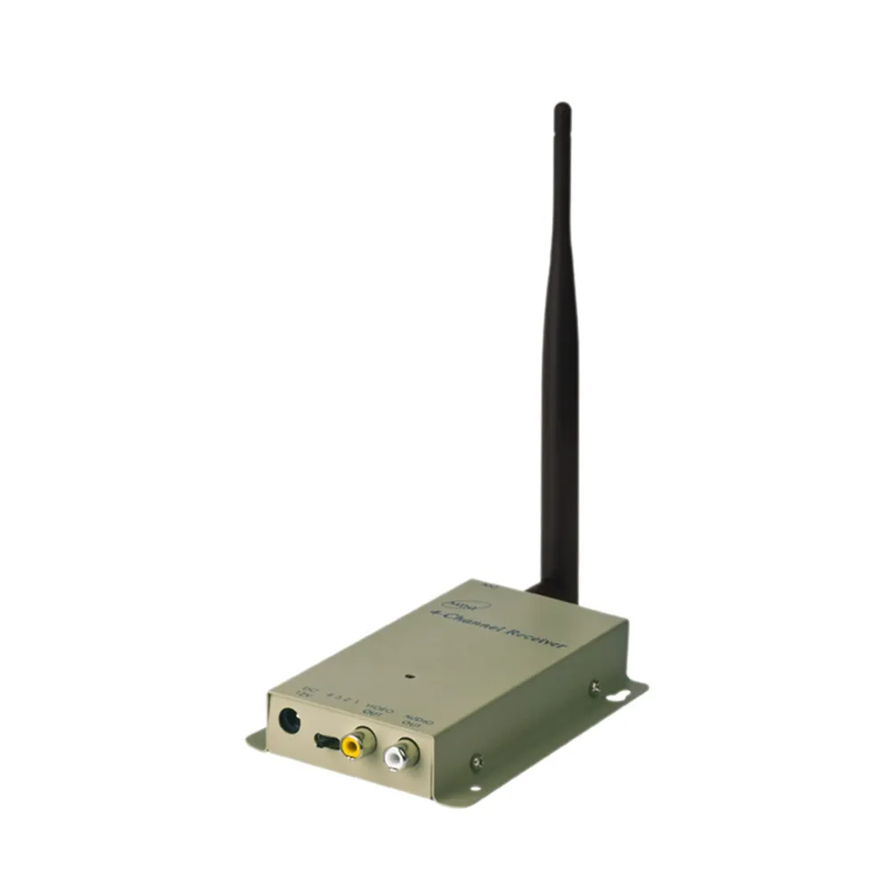 1 2G 4W 4000mW PAL/NTSC беспроводной AV FPV VTX передатчик приемник Combo 2-3KM для