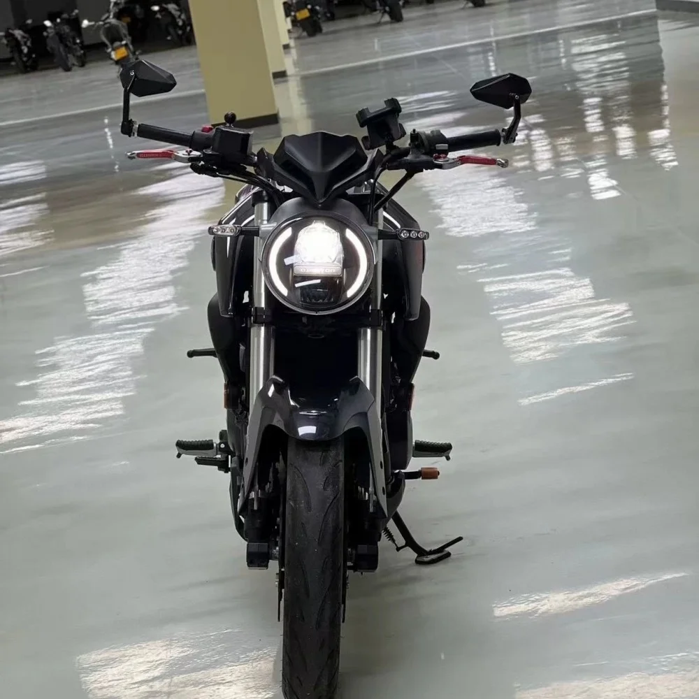 Фото Зеркало заднего вида для руля - подходит для QJMOTOR SRK125S SRK400S SRK600S №2