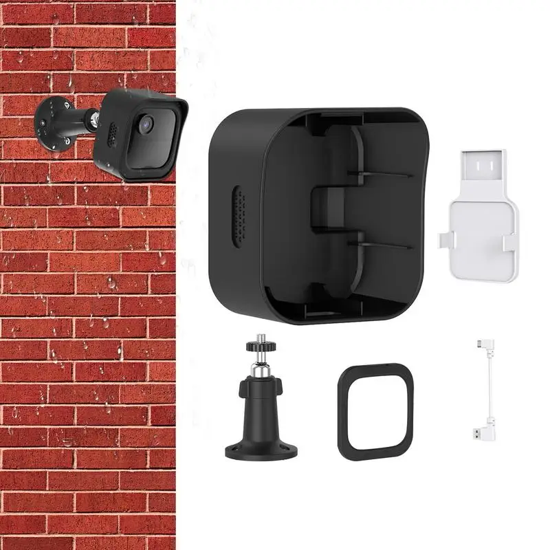 

Camera Wall Mount Camera Flexible Wall Mount Holder Adjustable Mounting Bracket Weatherproof And Protective Security Camera