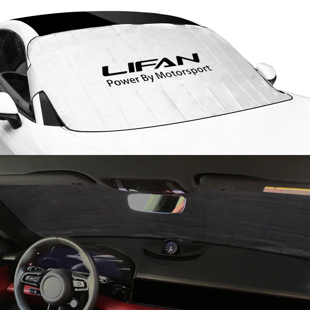 Солнцезащитный козырек на лобовое стекло автомобиля для Lifan 320 X60 530 520 250 150 620 X50 X7 X70