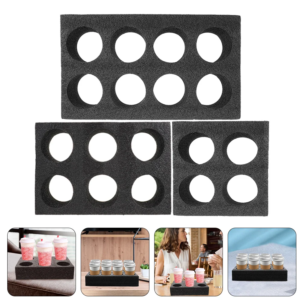 

Cup Tray Carrier Holder Takeout Drink Beverage Accessory Coffee Convenient Trays