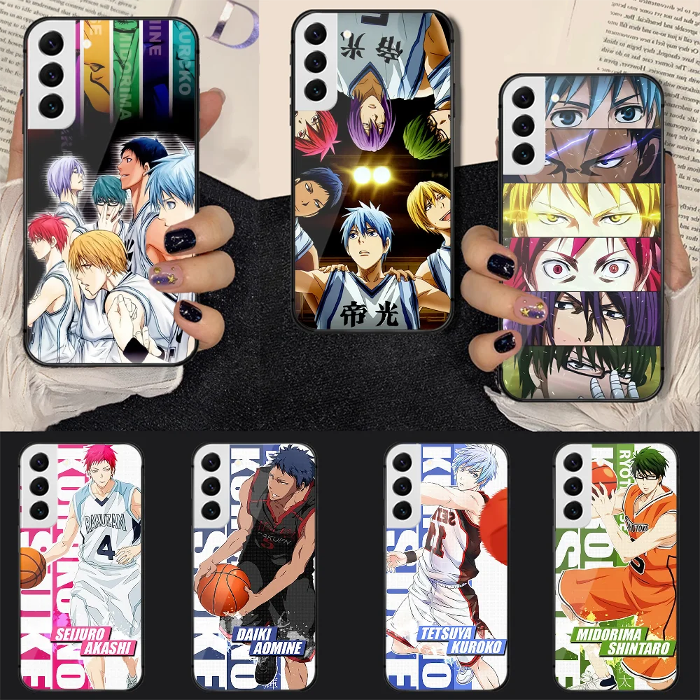 

Kuroko Basketball Anime Tempered Glass Phone Case Cover For Samsung Galaxy A S 9 12 13 20 21 22 32 33 Fe 5G Plus Ultra