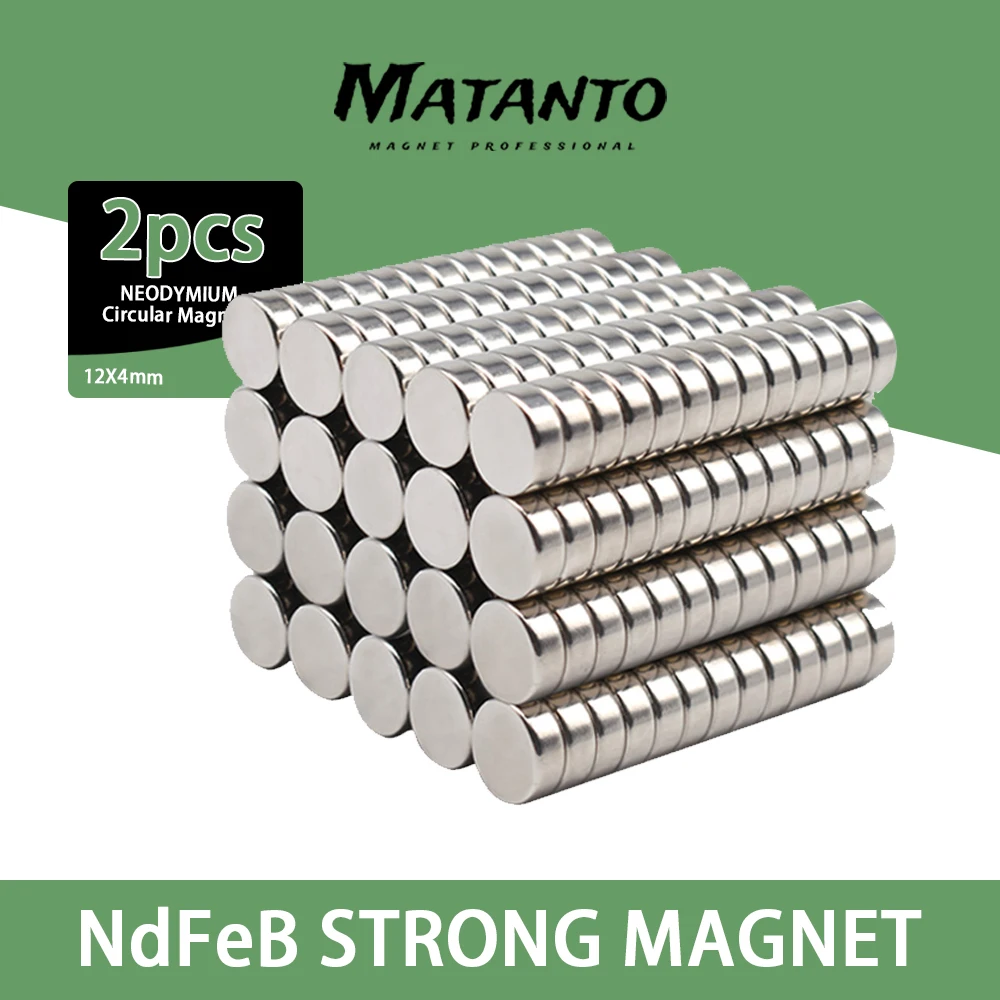 

20/50/100PCS 12x4 mm N35 Round Magnets Neodymium Magnet Dia 12x4mm Permanent NdFeB Strong Powerful Magnetic 12*4mm Circular