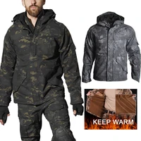 military clothing tactical jackets men airfoft waterproof windbreaker jacket hunting outfit hooded coat outdoor hiking jackets