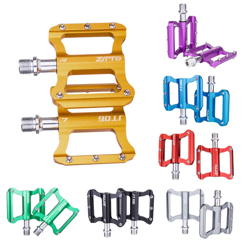 Велосипедные педали на плоской платформе противоскользящие детали для горной