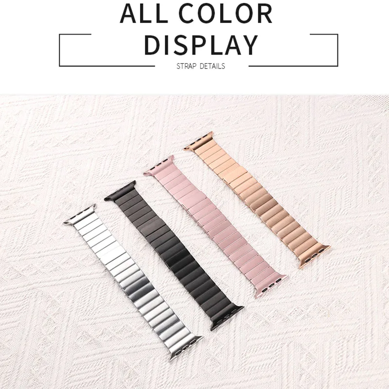 Stainless Steel Strap for Apple Watch Ultra 49mm Band 44mm 40mm 42mm 41mm 45 Mm Magnetic Loop Strap Bracelet IWatch Series 8 7 6