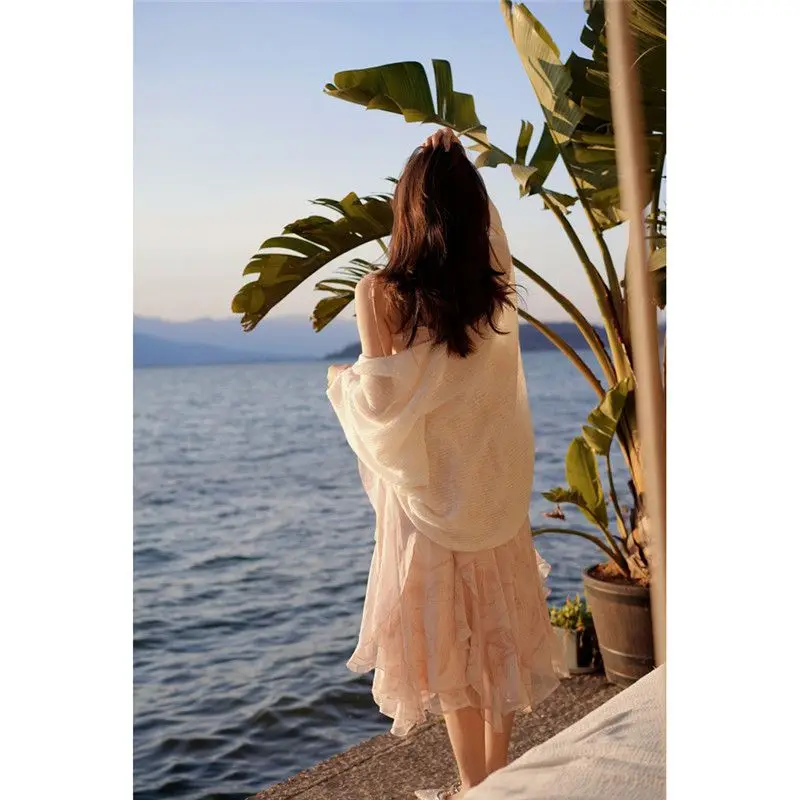 

New Summer Women Dress V-Neck Dress Sleeveless Beach Long Elegant Vintage Party Dresses Vestidos