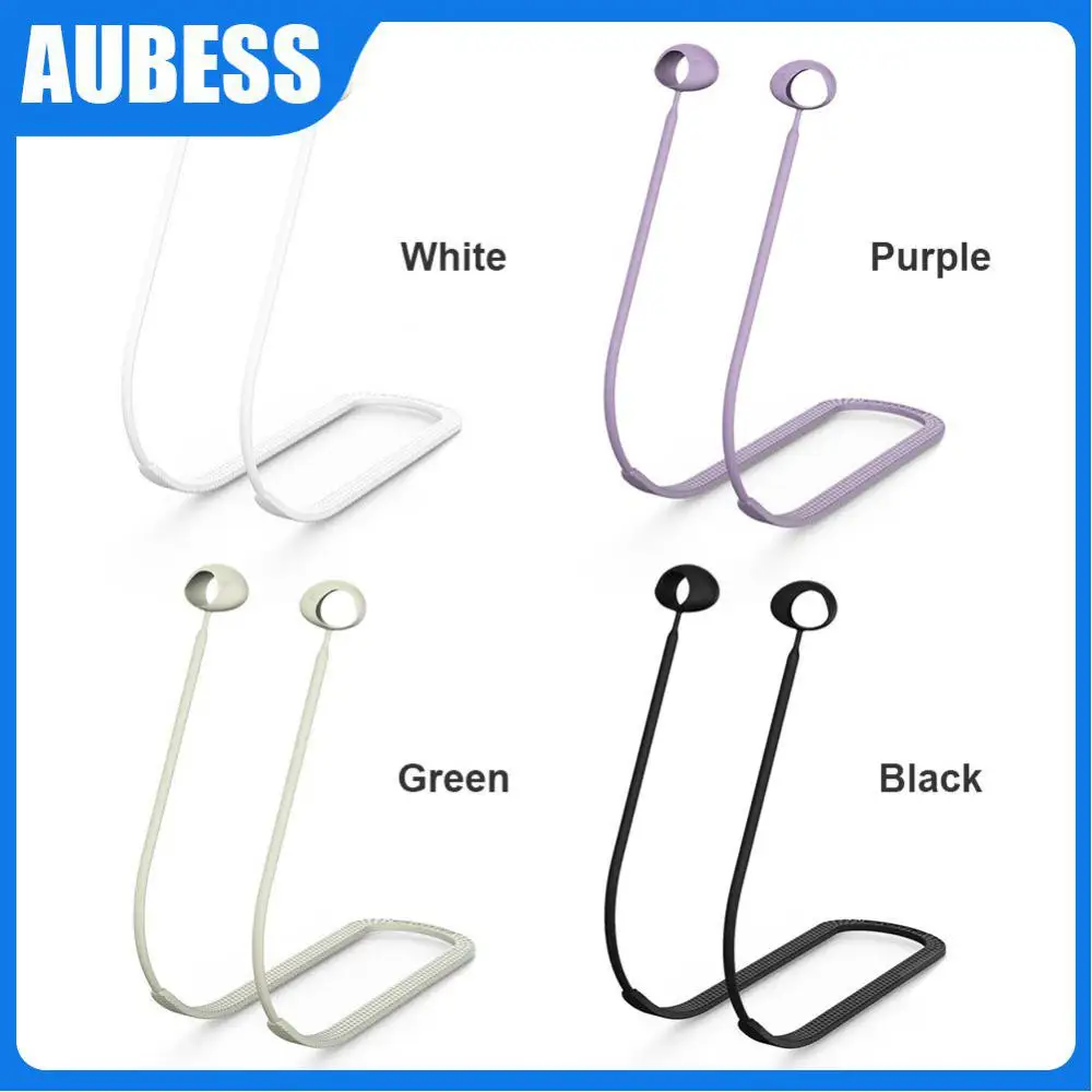 

Soft Neck Cord 80 Cm Neck Strap Cord Silicone Anti Lost Rope Wireless Headphone Earphone Rope For Samsung Galaxy Buds