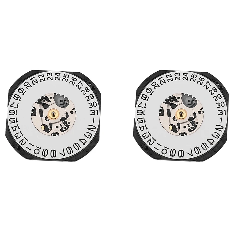 2X кварцевый механизм VX42E с датой 3 фута для ремонта часов аксессуары