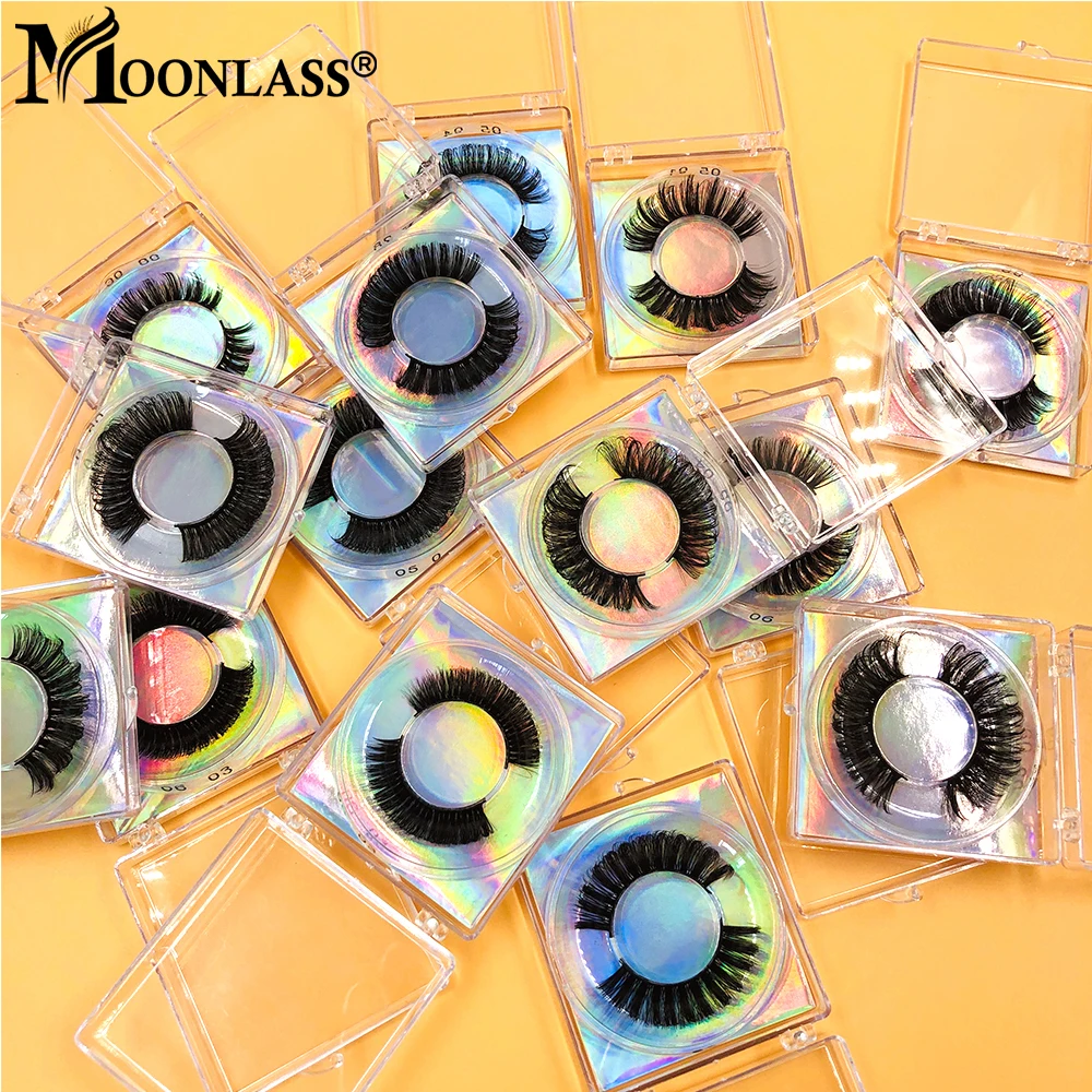 

Wholesale 5D Messy Fluffy Mink Lashes With Box 22-25MM 3D 8D Handmade Dramatic False Eyelashes Extension Supplies Vendor Makeup