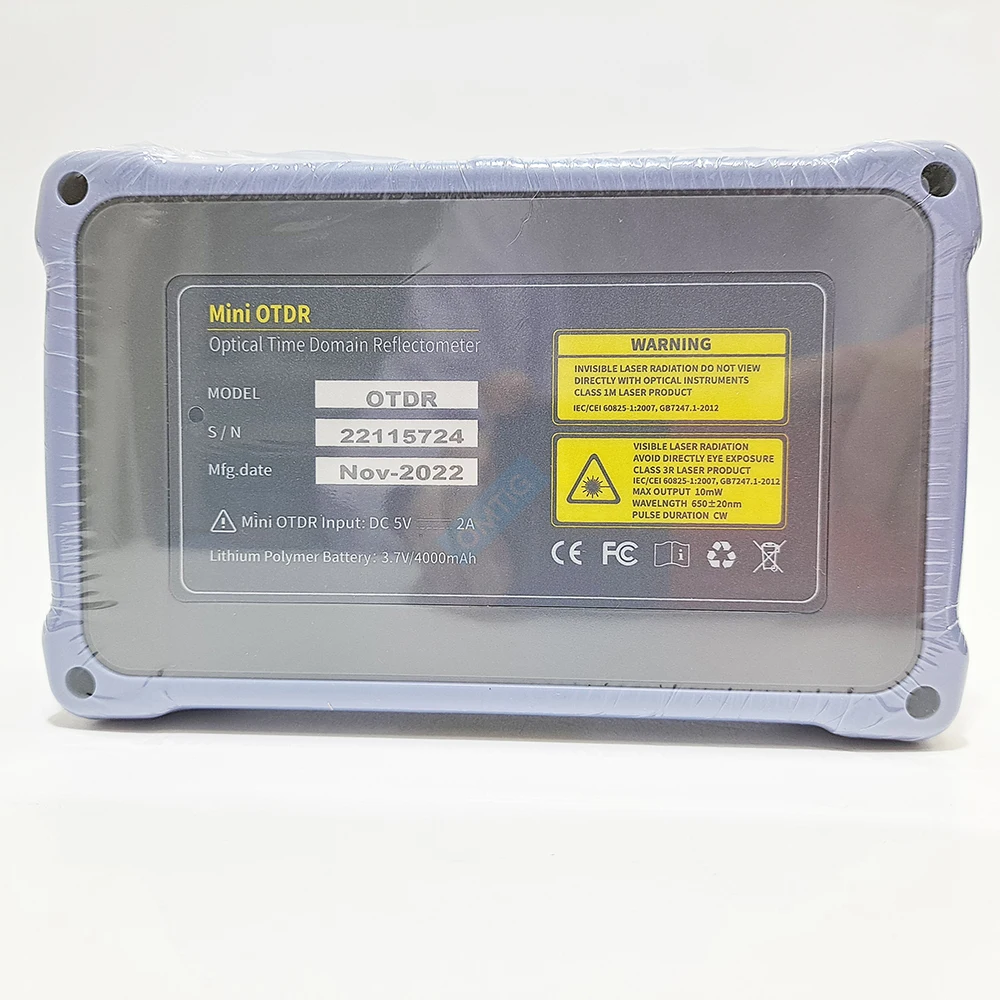 Высокое качество 1610 нм Мини OTDR с VFL OLS OPM карта событий тестер Ethernet GPON EPON xPON