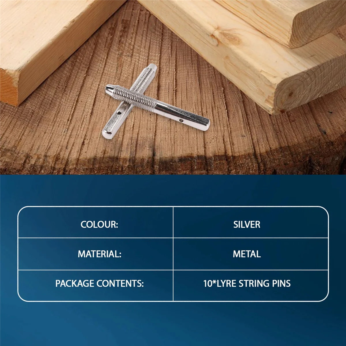 10 шт. штифты Lyre для Laiyaqin Маленькая Музыкальная гирлянда греческий инструмент