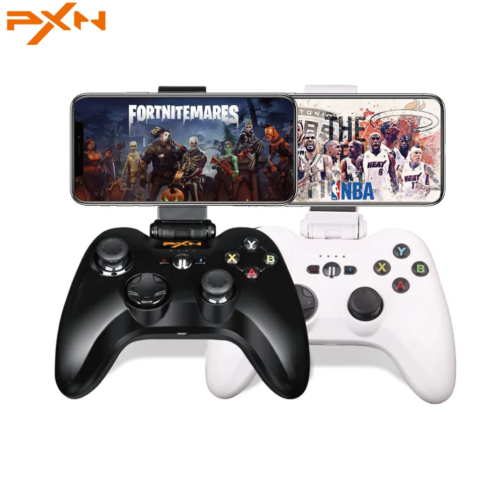PXN 6603 Wireless Bluetooth Gaming Controller for 3.5-6 inch iPhone MFi Mobile Games Joystick Gamepad for iOS/Apple TV/iPod/iPad