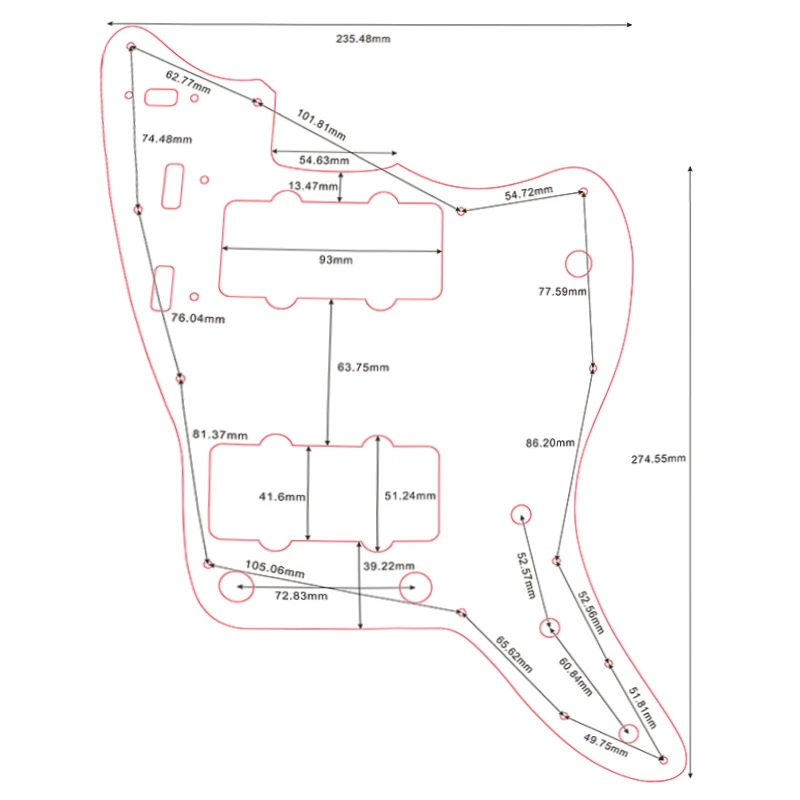 Гитары Fei Man под заказ-для США брызговик сквирер винтажные модифицированные