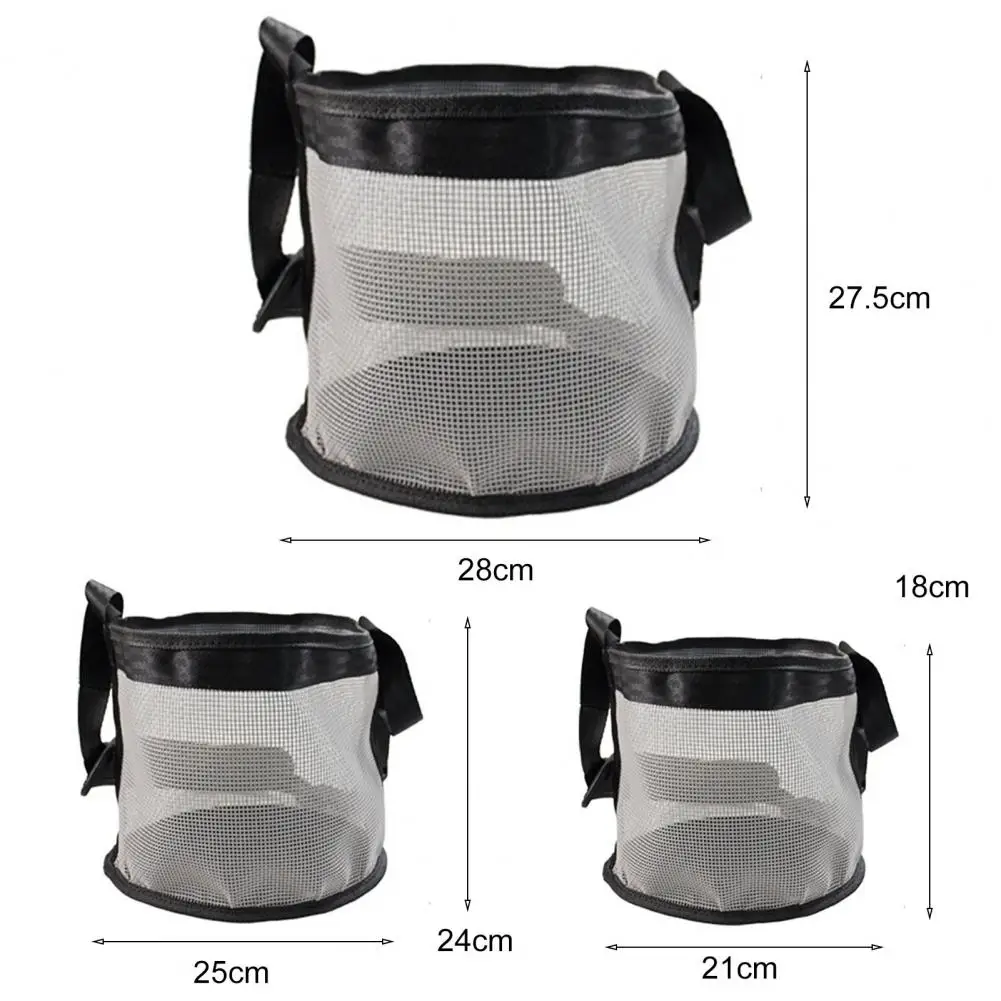 Мешок для лошадей регулируемый вместительный сеновый мешок медленного