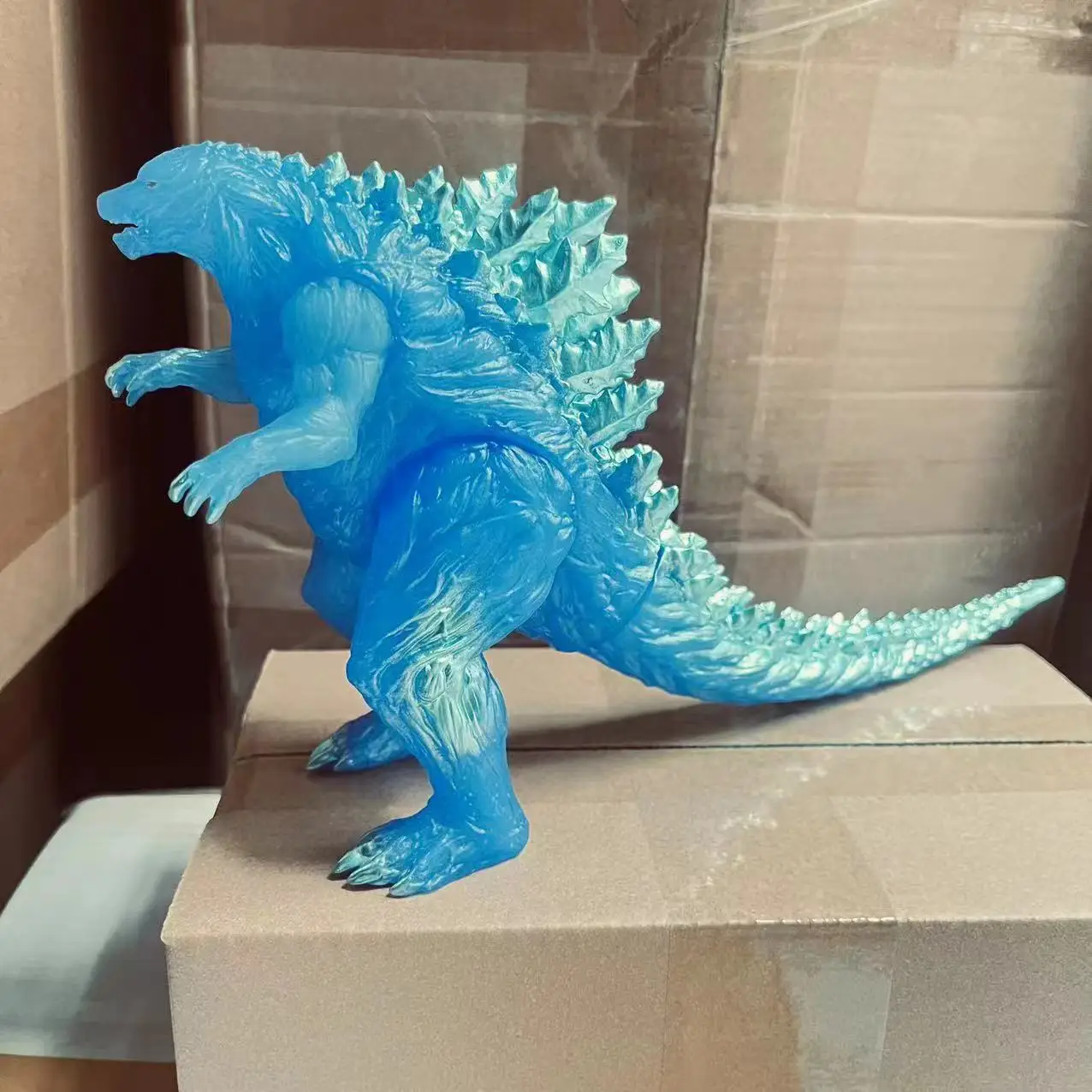 Экшн-фигурка Godzilla VS King Kong 3, 18 см, голова Drago King Ghidorah Gorilla Godzilla, мягкий клей, коллекционная игрушка, подарки, 2024 (art.: 3920c81dccf8a) - 3920c81dccf8a