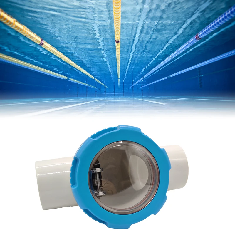 

NEW Arrival Non Return Clear Chamber Visual Check Flapper Valve 63mm For Swimming Pool Accessories