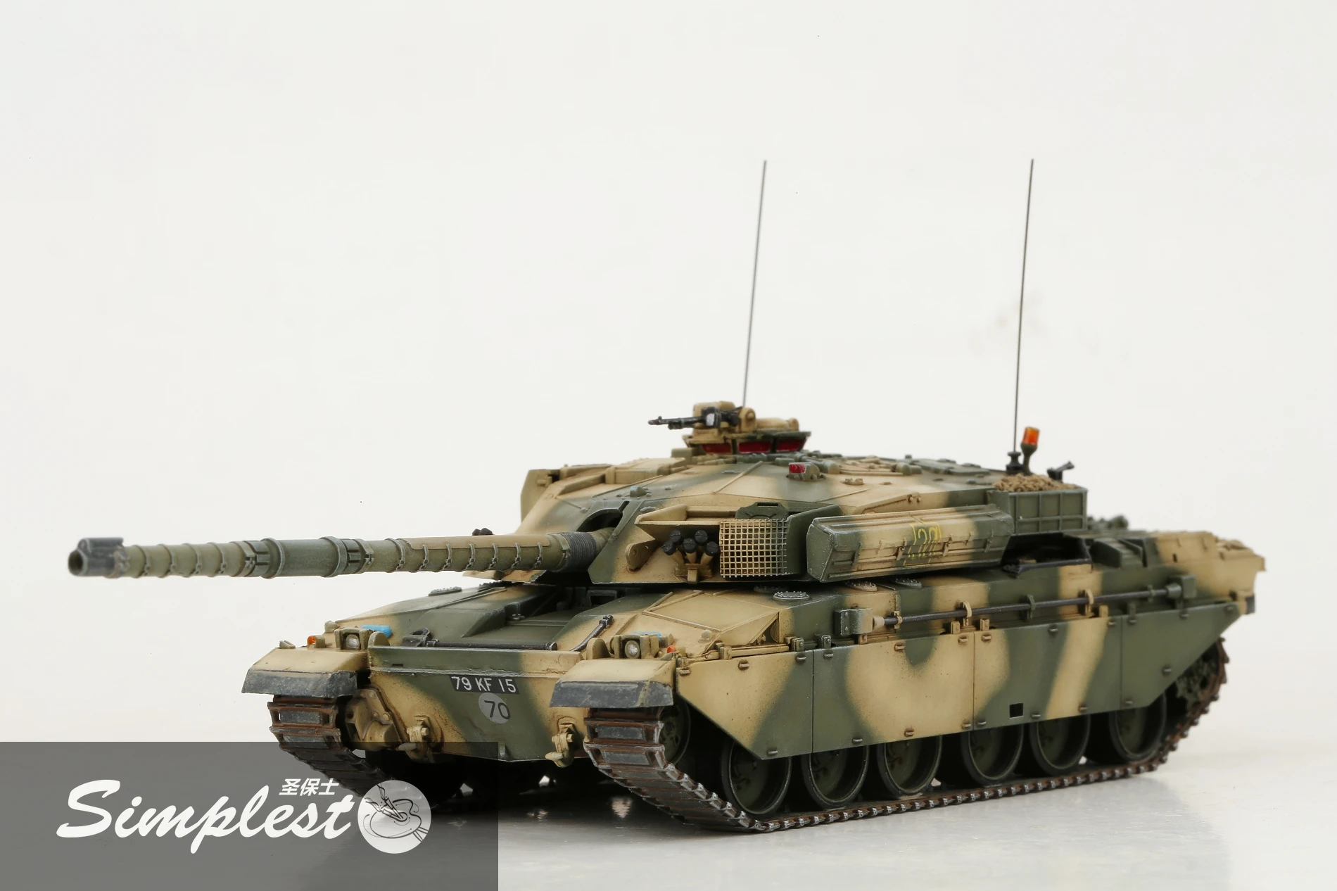 

Simplest 72047 1/72 British Army Challenger 1 MBT Built Model