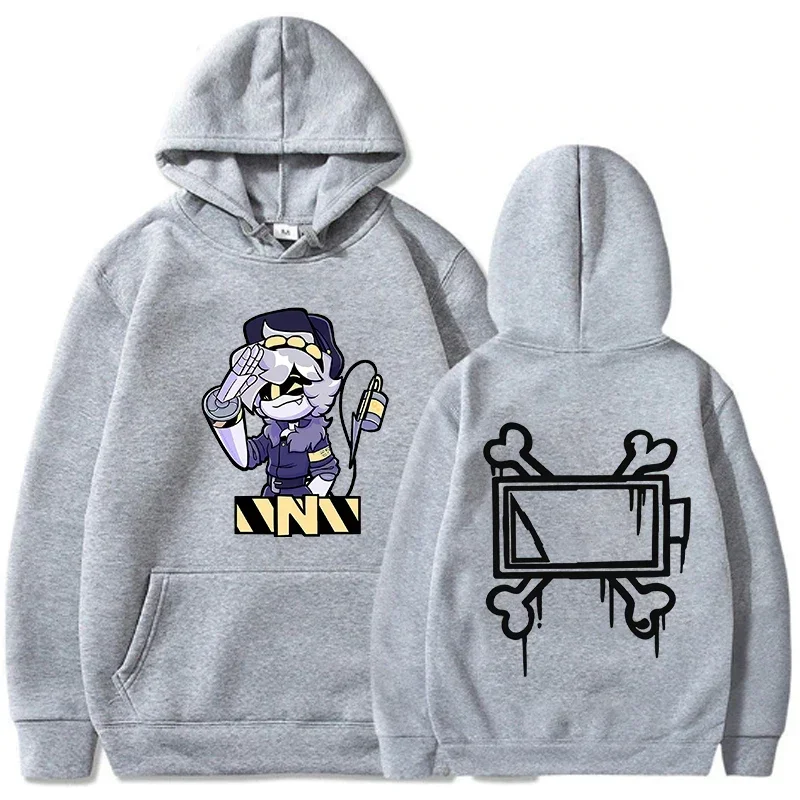 Толстовка с капюшоном Capuz Tolstovka Kill Drone свободного кроя из смеси хлопка и