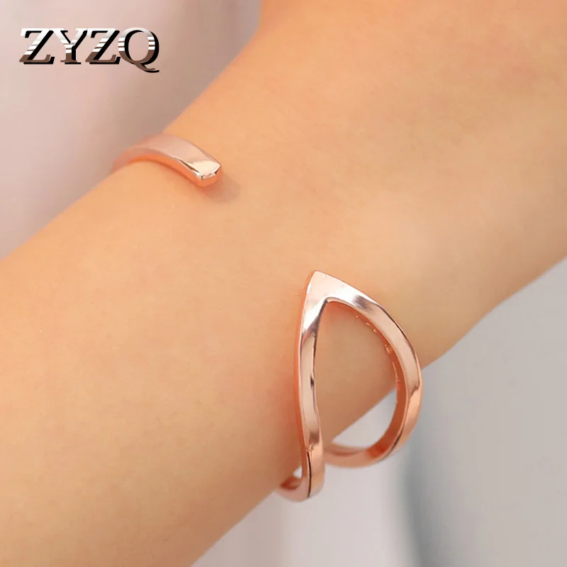 Браслеты-манжеты и обручи ZYZQ для подруг с французским геометрическим переходом