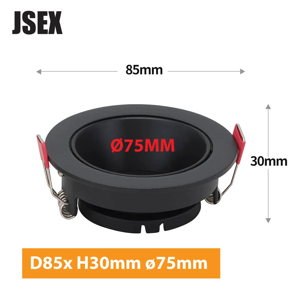 10 шт./лот 9 цветов регулируемая светодиодная осветительная рама MR16 GU10