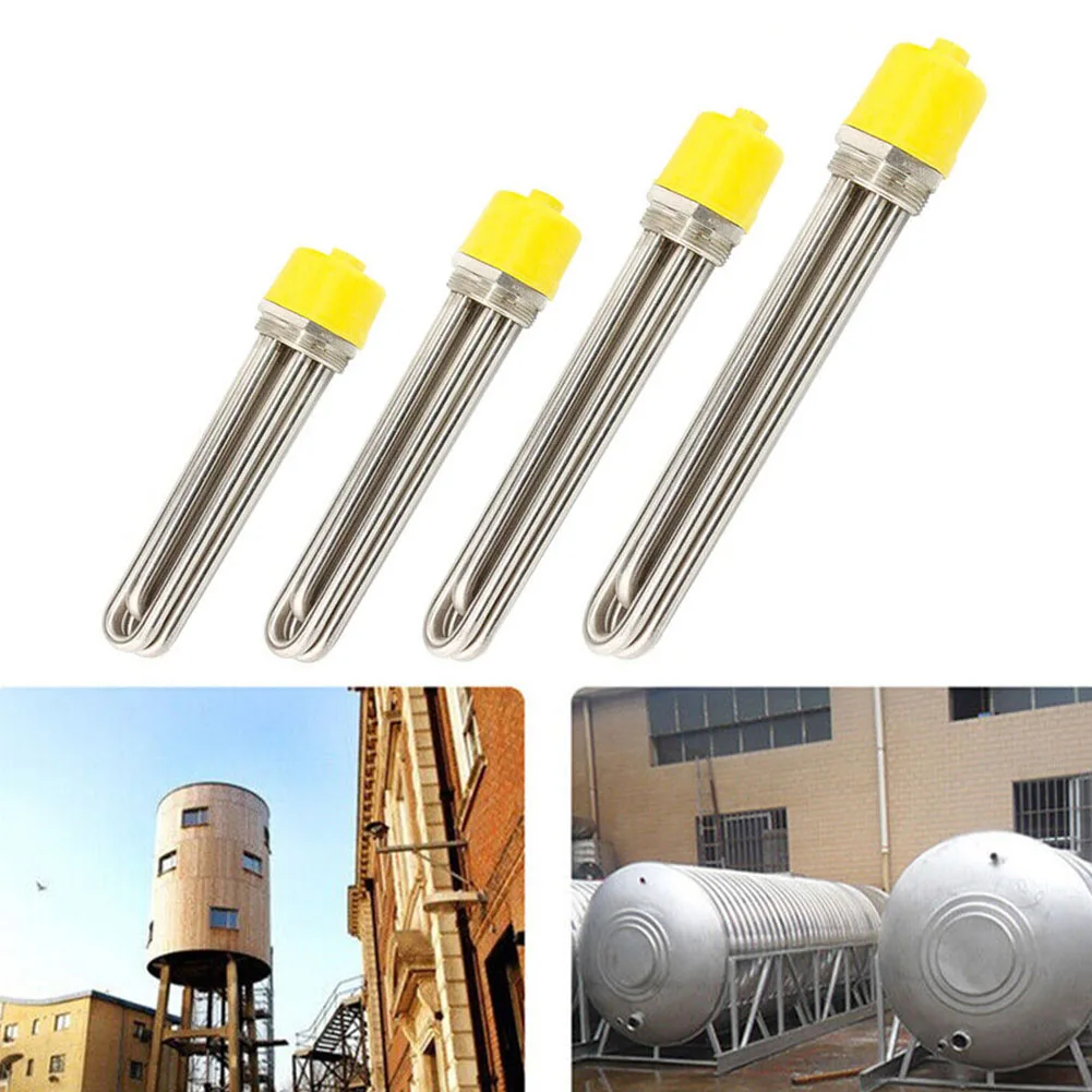 

Simple Structure DN40 12KW Immersion Stainless Steel Tubular Water Heating Element Heater for Air Energy Water Tanks