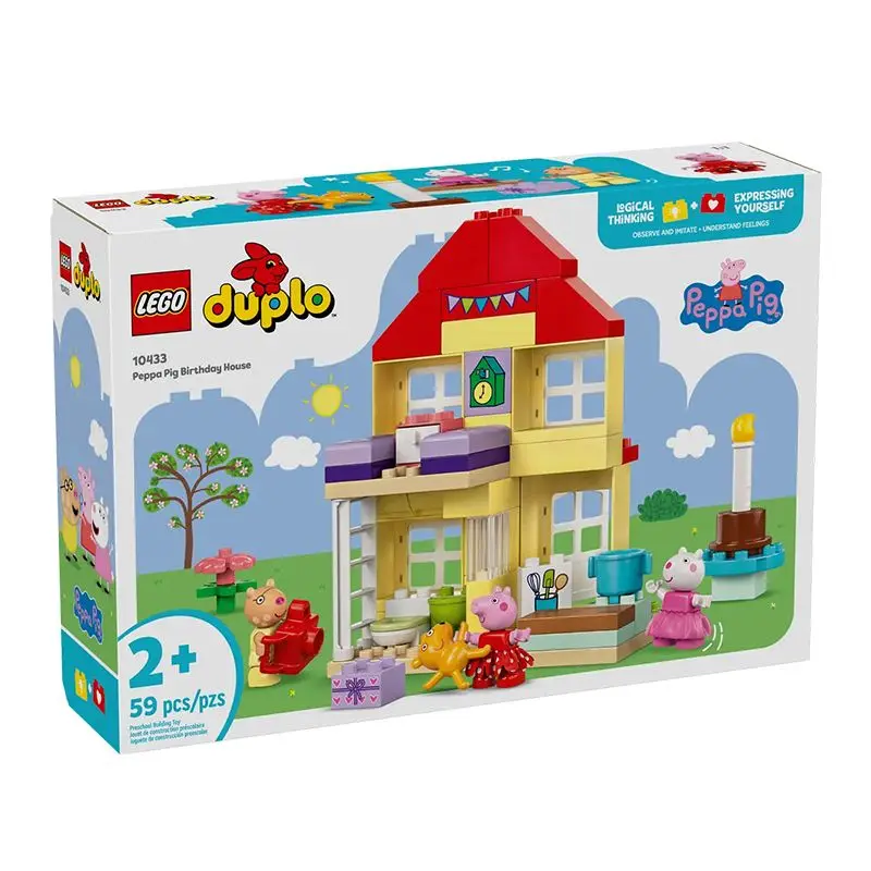 LEGO 10433 DUPLO Peppas Geburtstagshaus игрушки для детей 2 Plus лет (59 шт.)