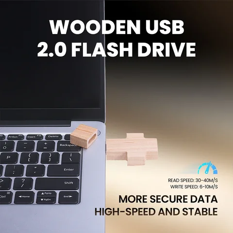 Прозрачная крышка, деревянная коробка, USB-накопитель, 64 ГБ, 128 ГБ, бесплатный индивидуальный логотип, карта памяти 32G, 4G, акриловая крышка, деревянный крест, форма 8G