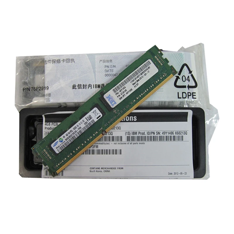 

Factory direct TruDDR4 3200 MHz 4Rx4 1.2V RDIMM DDR4 Memory 128gb ram for Lenovo