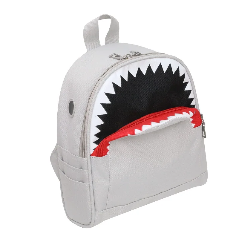 Children's School Bag Shark Backpack Cartoon Cute Boy Girl Backpack Fashion Light Weight Reducing Kindergarten Bags