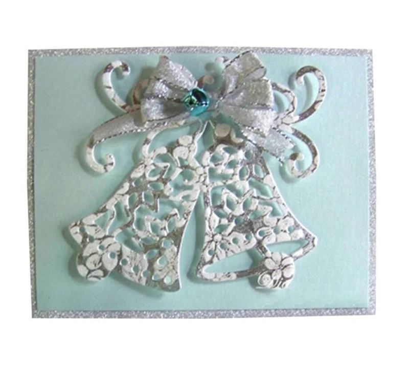 Рождественские Тематические Металлические Высечки Маленькие Колокольчики