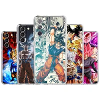 dragon ball dragonball z soft case for samsung galaxy s22 s21 s20 fe s10 plus s9 smartphone funda note 10 lite clear cover sac