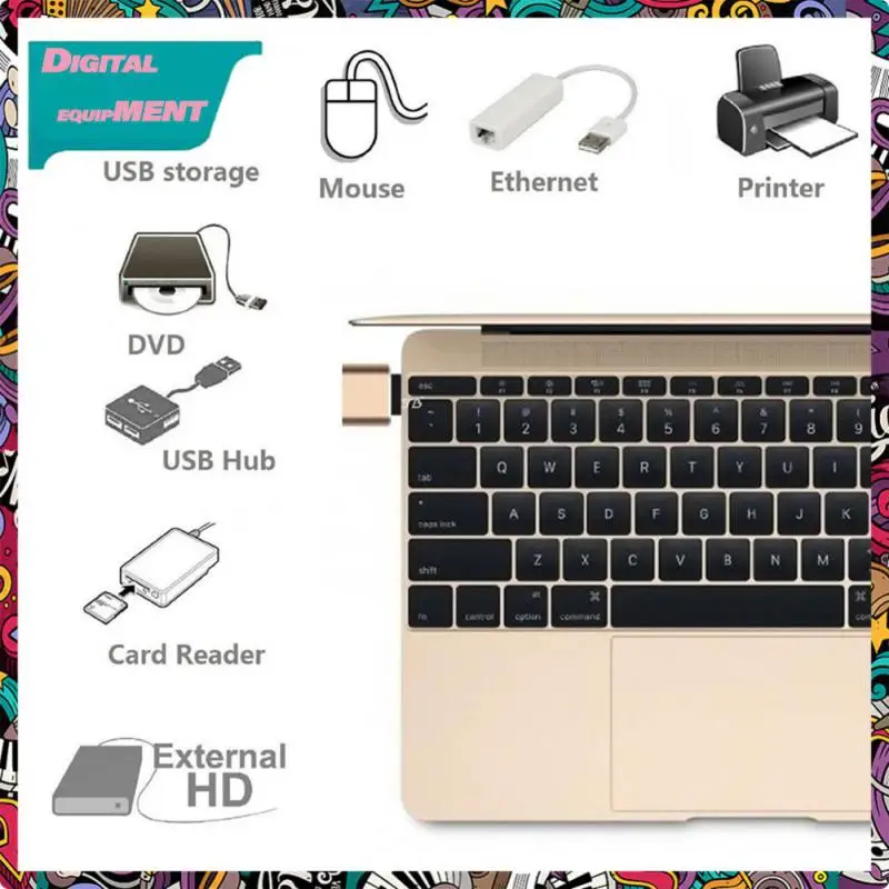 

High Speed Phone Accessories Brand New Adapter Connector Usb 3.1 Usb2.0 Type-c Male To Usb Female Adapter Type C Otg