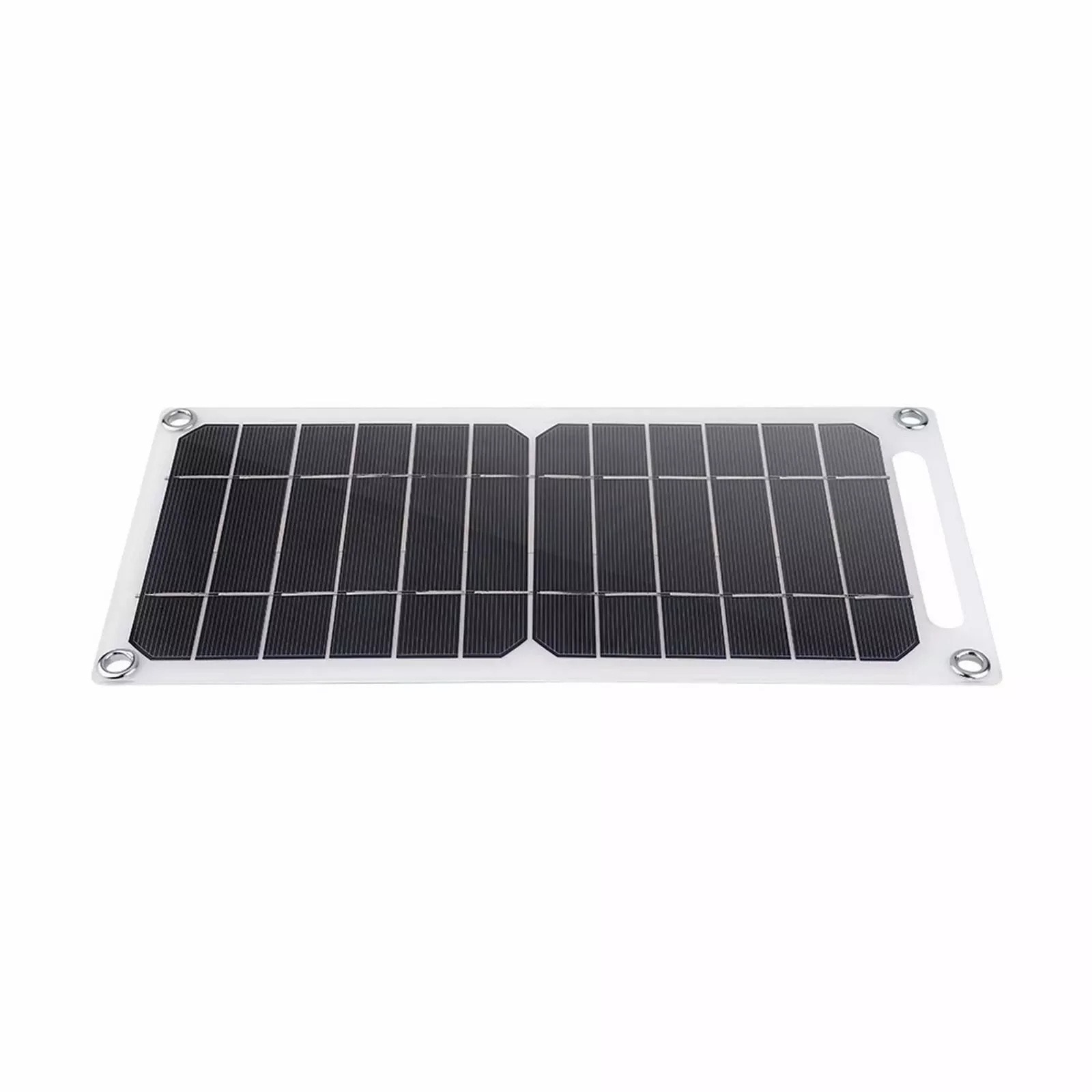 NEW2023 Solar Chargers for Laptops 6W Solar Panel 5V Polysilicon Dual USB Flexible Portable Outdoor Solar Wireless Magnetic Powe