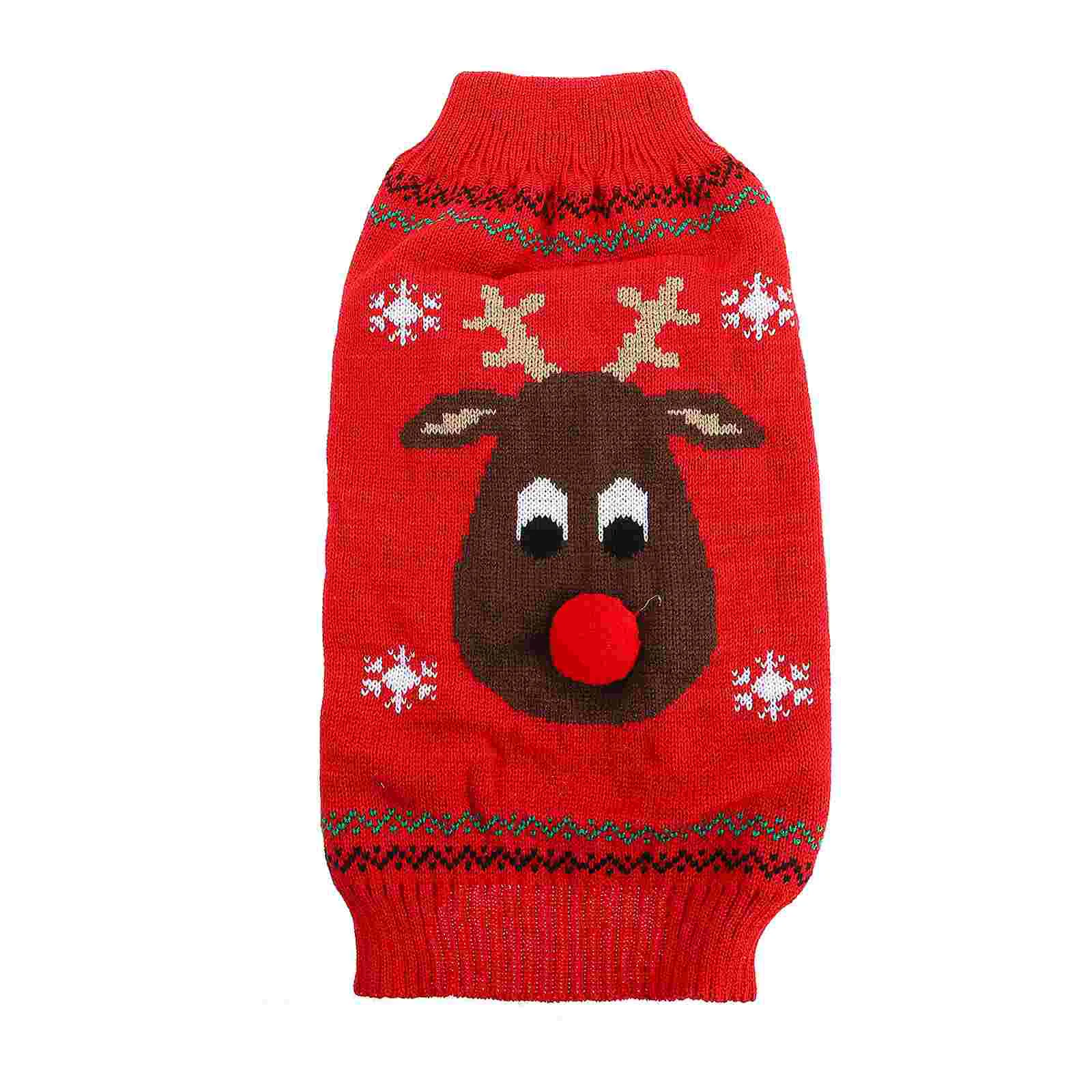 

Christmas Sweaterpet Dog Clothes Sweaters Puppy Clothing Cold Weather Cat Dogs