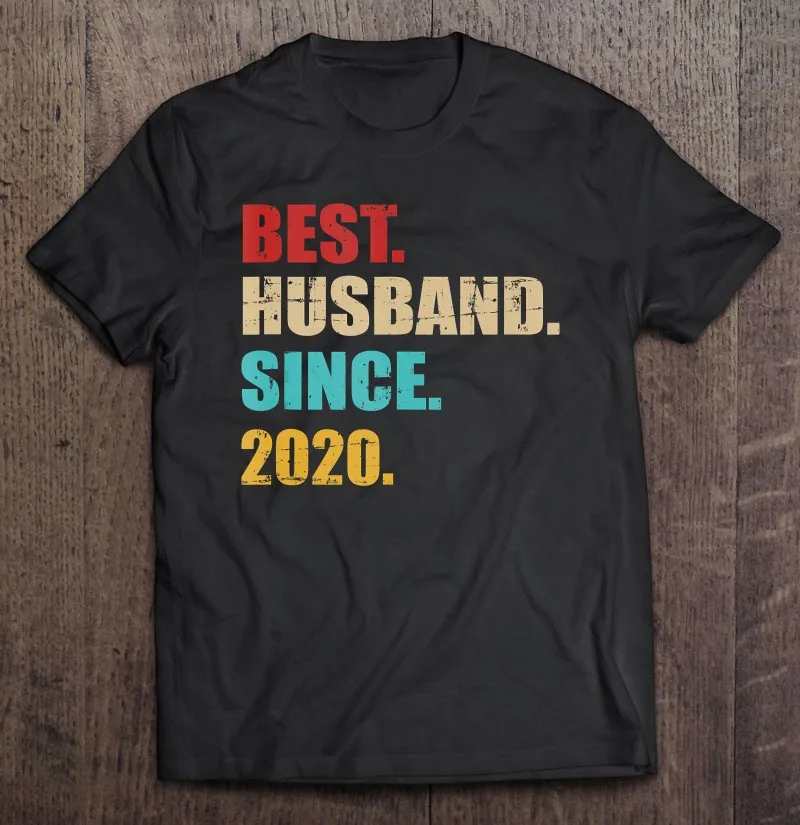 

Best Husband Since 2020 2Nd Wedding Anniversary T Shirt For Men Blouse T-Shirts For Women Short Sleeve T-Shirts Tshirt Vintage