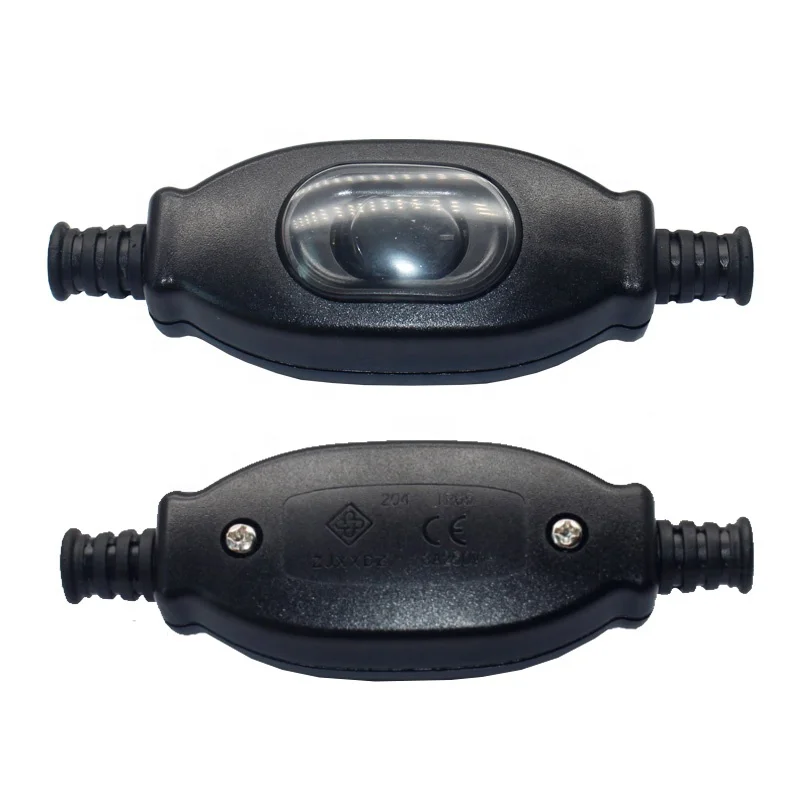 

XX-204 USA Australia Europe Series Push Button Type Inline Switch Rocker Switch Waterproof Switch