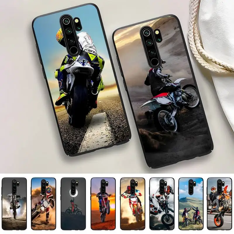

motorcycle Phone Case For Redmi 5 6 7 8 9 10 plus pro 6 7 8 9 A GO K20 K30 K40 pro plus F3 Fundas