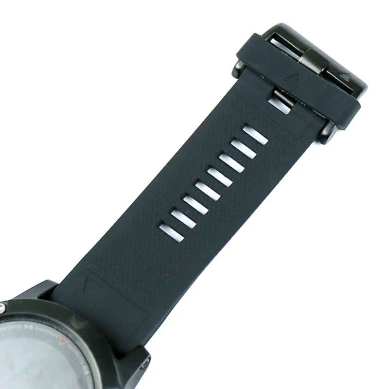 

652F Fastener Rings for Fenix 5 5S 5X Bands Security Loop Holder Keeper Retainer Fixed Non-Slip Silicone Ring Connector Loops