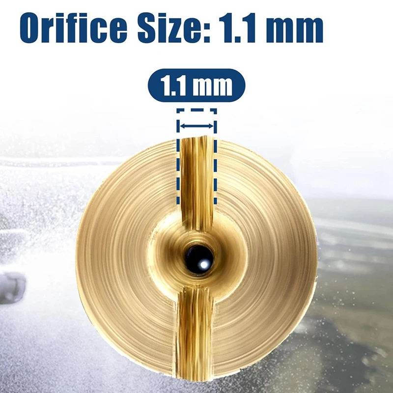 Отверстие 1 мм для пенной пушки и пенообразователя универсальные наконечники
