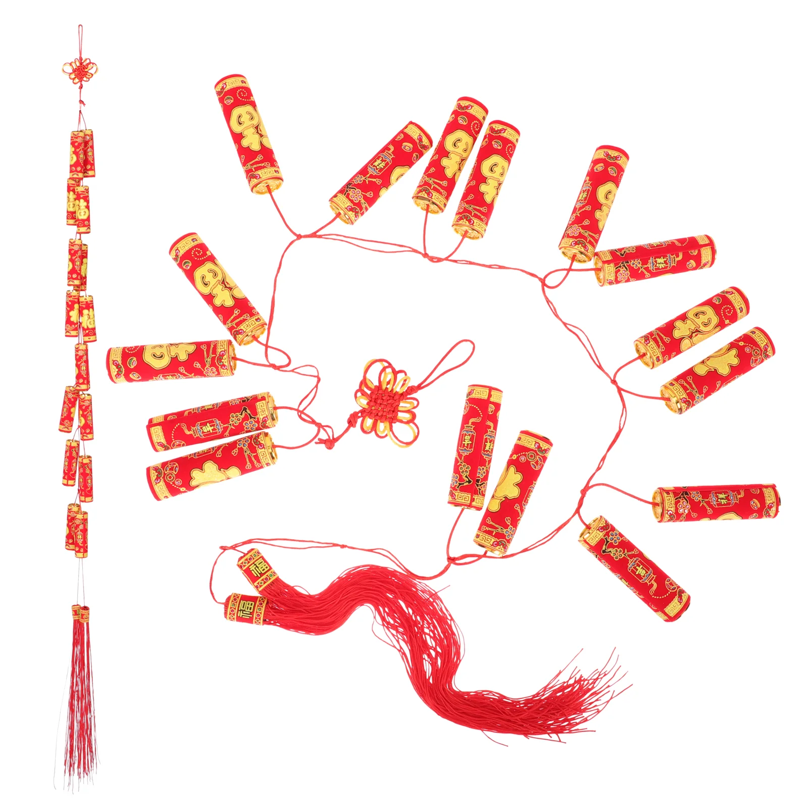 

Chinese Year New Decor Ornament Hanging Festival Tassel Rabbit Spring Fu Knotdecoration Pendant Wall Party Decorations Thered