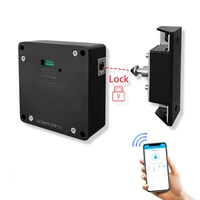 smart ttlock app invisible hidden cabinet lock