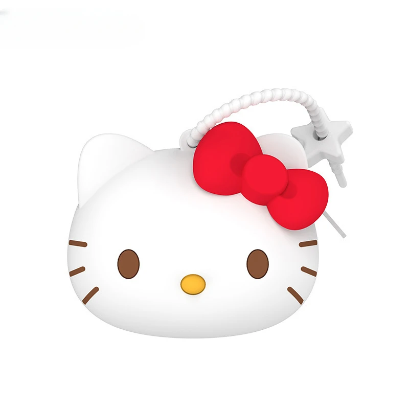 

Sanrio Children's Purse Girl Hello Kitty Kuromi Melody Cinnamoroll Peripheral Cartoon Silicone Mini Coin Purse Baby Pendants Bag