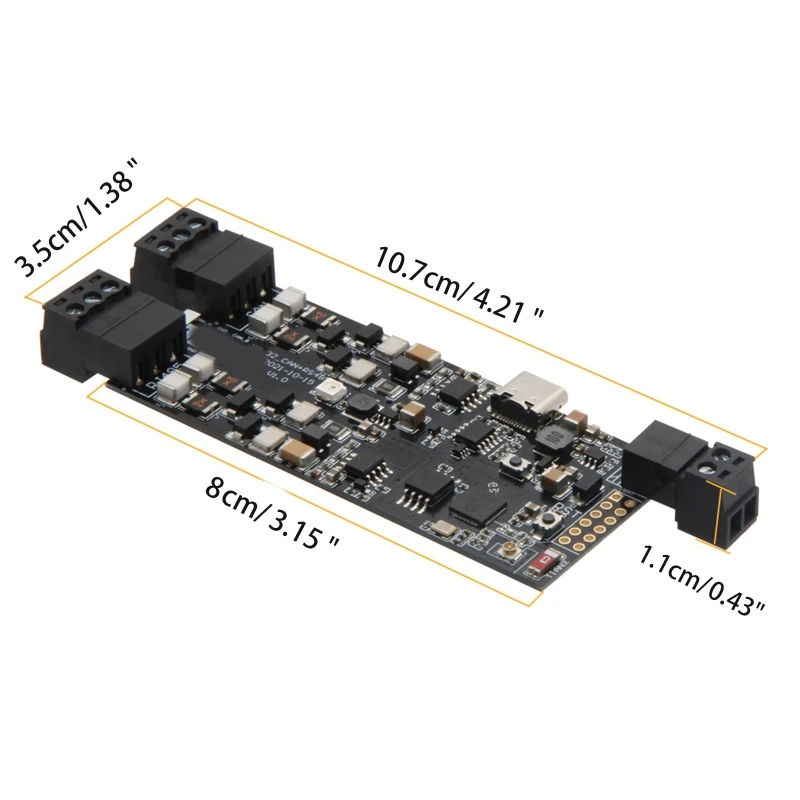 ® TTGO T-CAN485 ESP32 CAN RS-485 WiFi BT-совместимая плата для модуля T-PCIE IOT разработки слота карт